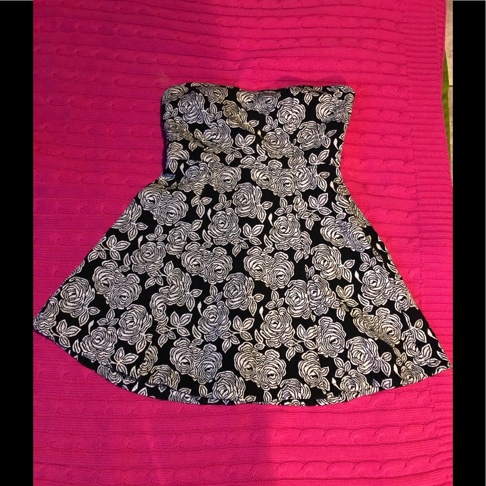 Strapless Mini Dress
